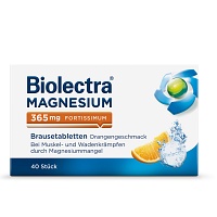 BIOLECTRA Magnesium 365 mg fortissimum Orange - 40St - Wadenkrämpfe