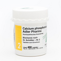 BIOCHEMIE Adler 2 Calcium phosphoricum D 6 Tabl. - 400St