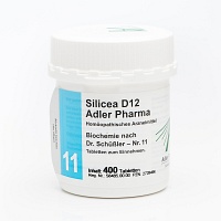 BIOCHEMIE Adler 11 Silicea D 12 Tabletten - 400St