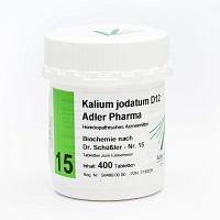 BIOCHEMIE Adler 15 Kalium jodatum D 12 Tabletten - 400St