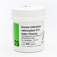 BIOCHEMIE Adler 25 Aurum chloratum natr.D 12 Tabl. - 400St