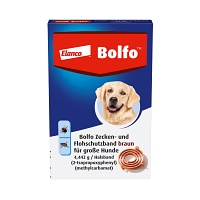 BOLFO Flohschutzband braun f.große Hunde - 1St - Bolfo