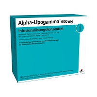 ALPHA-LIPOGAMMA 600 mg Infusionslsg.-Konzentrat - 10X24ml - Diabetikernahrungsergänzung