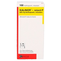 KALINOR retard P 600 mg Hartkapseln - 100St - Kalium
