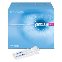 VISMED GEL Einmaldosen - 60X0.45ml - Gegen trockene Augen