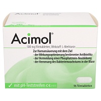 ACIMOL mit pH Teststreifen Filmtabletten - 96St - Niere & Blase