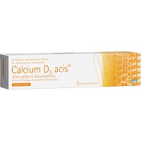 CALCIUM D3 acis 1000 mg/880 I.E. Brausetabletten - 20St