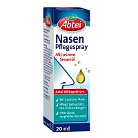 ABTEI Nasenpflegeöl Nasenspray - 20ml - Für die Wohlfühlnase