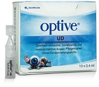 OPTIVE UD Augentropfen - 10X0.4ml - Gegen trockene Augen