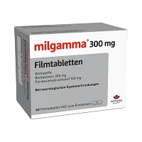 MILGAMMA 300 mg Filmtabletten - 60St - Muskelzuckung & Tremor