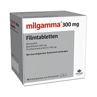 MILGAMMA 300 mg Filmtabletten - 90St - Muskelzuckung & Tremor