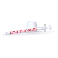 KOLBENPIPETTE 1 ml inkl.Einsatz u.Verschluss GL 18 - 1St