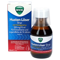 WICK Husten-Löser Sirup mit Honigaroma 200mg/15ml - 120ml