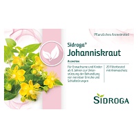 SIDROGA Johanniskraut Tee Filterbeutel - 20X1.75g - Heilkräutertees