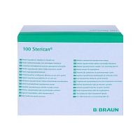 STERICAN Kanülen Luer-Lok 0,45x25 mm Gr.18 braun - 100St