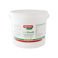 MEGAMAX Soja Eiweiß Vanille Pulver - 5kg