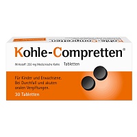 KOHLE Compretten Tabletten - 30St - Durchfallmittel