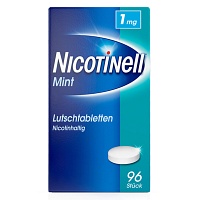 NICOTINELL Lutschtabletten 1 mg Mint - 96St - Raucherentwöhnung