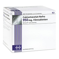 CALCIUMACETAT NEFRO 950 mg Filmtabletten - 200St