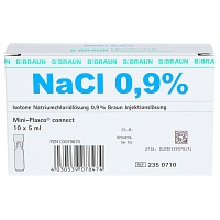 KOCHSALZLÖSUNG 0,9% Miniplasco connect - 10X5ml - Kochsalzlösungen