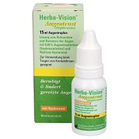 HERBA-VISION Augentrost Augentropfen - 15ml - Gegen gereizte Augen