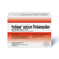 FRUBIASE CALCIUM T Trinkampullen - 20St - Calcium