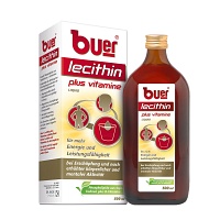 BUER LECITHIN Plus Vitamine flüssig - 500ml - Vitamine