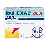 IBUHEXAL akut 400 Filmtabletten - 50St - Kopfschmerzen und Migräne
