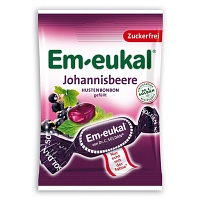 EM-EUKAL Bonbons Johannisbeere gefüllt zuckerfei - 75g