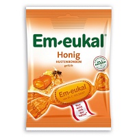 EM-EUKAL Bonbons Honig gefüllt zuckerhaltig - 75g - Bonbons zuckerhaltig