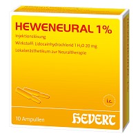 HEWENEURAL 1% Injektionslösung Ampullen - 10X2ml