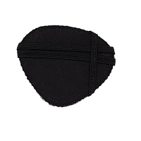 AUGENKLAPPE mit Gummiband schwarz - 1St