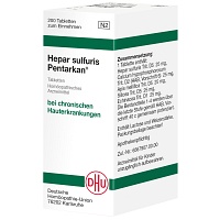 HEPAR SULFURIS PENTARKAN Tabletten - 200St