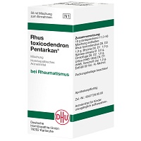 RHUS TOXICODENDRON PENTARKAN Mischung - 50ml - R - T