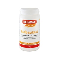 MEGAMAX Aufbaukost Vanille Pulver - 500g