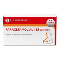 PARACETAMOL AL 125 Säuglings-Suppos. - 10St - Schmerzen allgemein