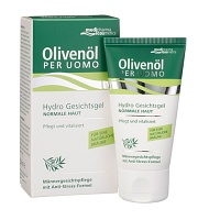 OLIVENÖL Per Uomo Hydro Gesichtsgel - 50ml - Pflege für den Mann