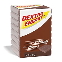 DEXTRO ENERGY Kakao Täfelchen - 46g - Traubenzucker