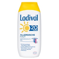 LADIVAL allergische Haut Gel LSF 20 - 200ml - Sonnengel & Spray