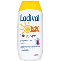 LADIVAL Kinder Sonnenmilch LSF 30 - 200ml - Sonnenmilch