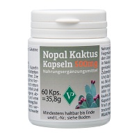 NOPAL Kaktus 500 mg Kapseln - 60St