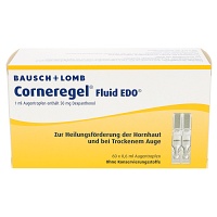 CORNEREGEL Fluid EDO Augentropfen - 60X0.6ml - Gegen gereizte Augen