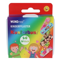 KINDERPFLASTER Kunterbunt - 50St - Erste Hilfe bei Kindern