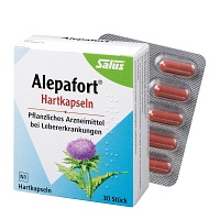 ALEPAFORT Mariendistel Hartkapseln - 30St - Leber & Galle