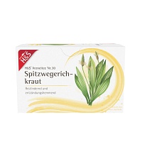 H&S Spitzwegerichkraut Filterbeutel - 20X1.5g - Heilkräutertees