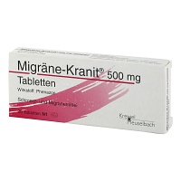 MIGRÄNE KRANIT 500 mg Tabletten - 20St - Kopfschmerzen und Migräne
