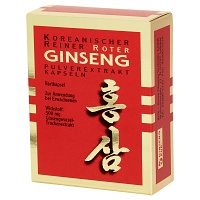 KOREANISCHER Reiner Roter Ginseng Pulverextr.Kaps. - 30St