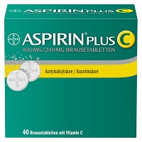 ASPIRIN plus C Brausetabletten - 40St - Schmerzen allgemein