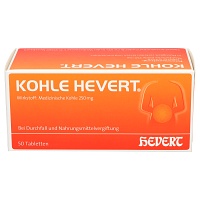 KOHLE Hevert Tabletten - 50St - Hevert