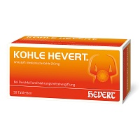 KOHLE Hevert Tabletten - 50St - Hevert